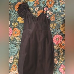 Black cocktail dress